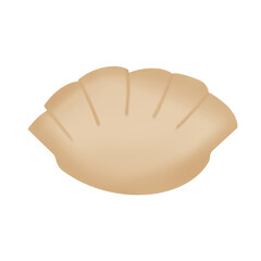 bread isolated on white