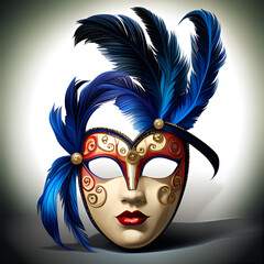 venetian carnival mask