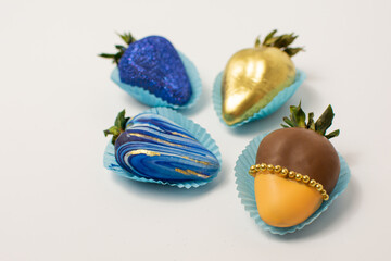 decoración de fresas 