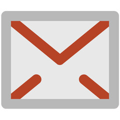 Communication source, an icon of mail 