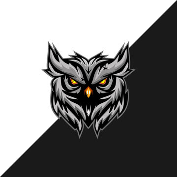 Cool owl vector illustration, perfect for icons,gamers, logos, icons, etc.