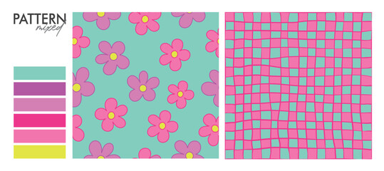 abstract, backdrop, background, chevron, chevron pattern, collection, colorful, creative, cubist, decor, design, dots, dots background, fabric, fashion, fashion design, floral, floral pattern, flower 