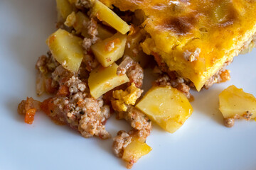 Moussaka - a traditional Balkan specialty