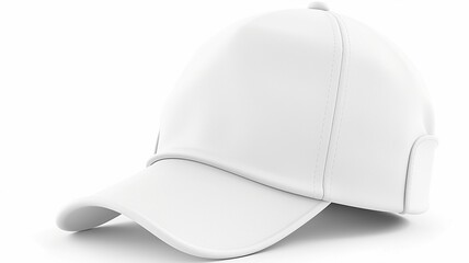 baseball cap isolated on white background Generative AI