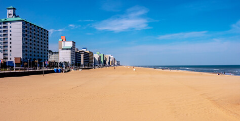 scenes at virginia beach virginia during day