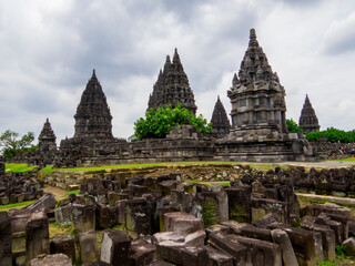 Obraz premium Prambanan Temple, Java, Indonesia