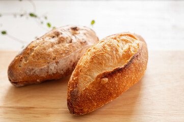2種類のフランスパン