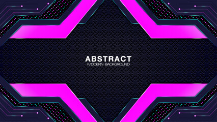 A black background with a purple and black abstract design