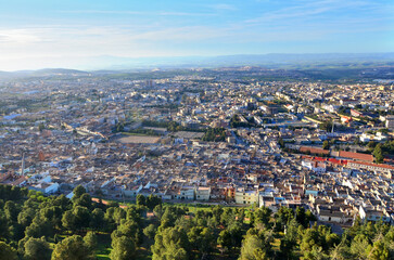 Fototapeta na wymiar Panorama of the Algerian city of Tlemcen