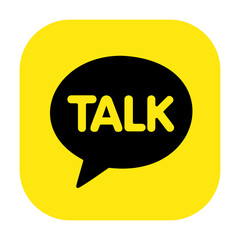 ICON Kakaotalk is the most popular application chat in korea.