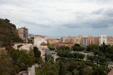 Fototapeta na wymiar View of Malaga