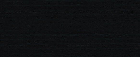 Dark cement wall background. Black grunge texture from 3d render of rough strips of rough concrete with old peeling putty