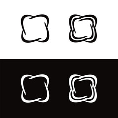 Circle vector logo template design