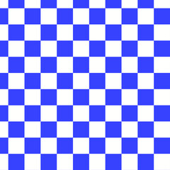 Check Pattern blue Seamless pattern chessboard