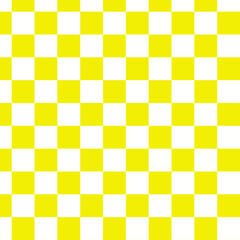 Check Pattern yellow Seamless pattern chessboard