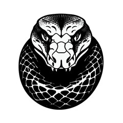 a mesmerizing artwork capturing the majestic beauty of the Kingsnake. With intricate details and vibrant colors, this stunning piece adds elegance and intrigue to any space. Choose your preferred size