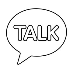 Bubble chat Talk is the most popular