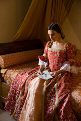 Renaissance lady reading © Anneke