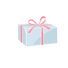 gift box with ribbon