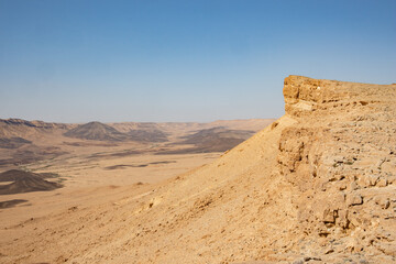 sand dunes in the Negev desert, Ramona, Israel