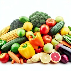 A pile of vegetables ai generated
