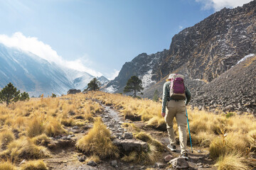 Naklejka premium Hike in Mexico