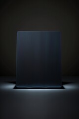 Podium for product advertisement or restaurant menus with beautiful background  Generative AI
