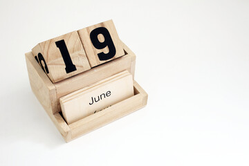 Nineteenth Of June Perpetual Calendar