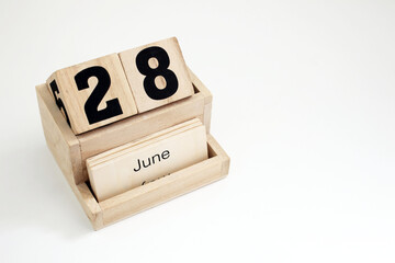 Twenty-eighth Of June Perpetual Calendar