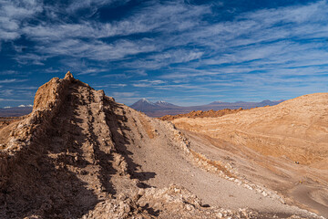 Valle della Luna nel deserto di Atacama