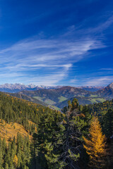 Peitlerkofel Mountain, Dolomiti near San Martin De Tor, South Tyrol, Italy