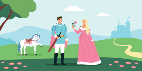 Kingdom Background Illustration © Macrovector