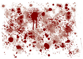 Obraz na płótnie Canvas Blood Splatters