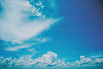 sky gradient background Brighten your eyes and take in the fresh air in Phuket, Thailand. Generative AI
