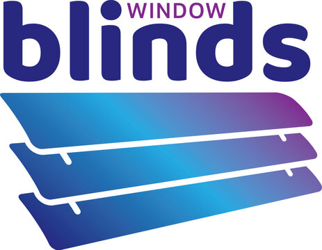 window blinds logo design for company 