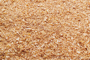 sawdust and shavings. material for agriculture. mulch 