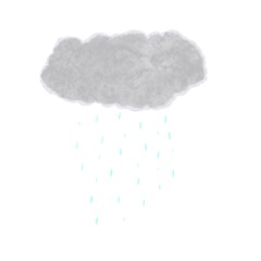 Storm Cloud & Rain 