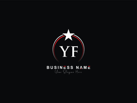 Abstract Yf Logo Image, Initial Alphabet Yf y f Letter Logo For Your Business