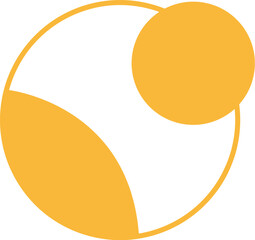 Modern Futuristic Rounded Figure