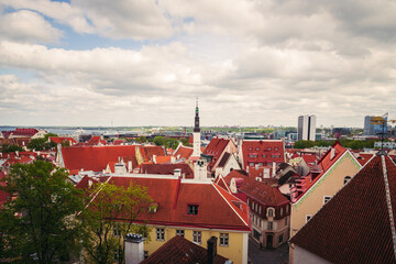 Tallinn, Estonia from above