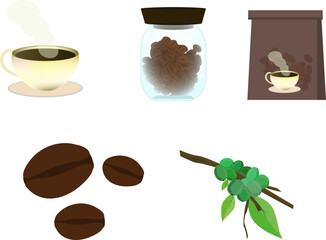 コーヒー豆イメージセット