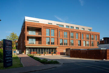 Pearl House.  A newly built retirement complex in Newbury
