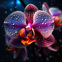 AI orchid flower 