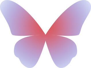 Obraz na płótnie Canvas Butterfly Blur Y2k Aura