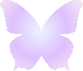 gradient butterfly y2k