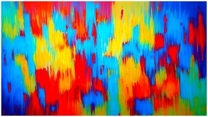 Abstract Acrylic Painting created by Generative AI technology