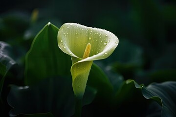 Obraz premium portrait lily calla