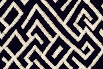 Abstract geometric design wallpaper Generative AI