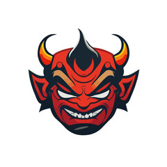 Demon isolated Curse Satan the Sinister Symbol of Halloween