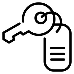 Room Key Icon